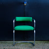 Bright Green Chrome Chair