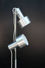 1970s Double Spot Aluminium Floor lamps