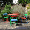 Beautiful Red Green and Blue Kid's Table and Chairs