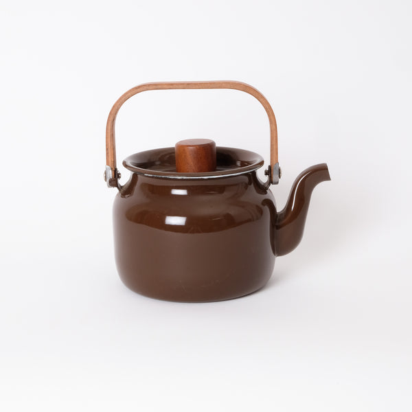 Enamel Brown Kettle