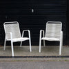 Two Stylish 1970s Frank Guille Garden Chairs