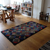 Beautiful Circular Design Hooked Rug