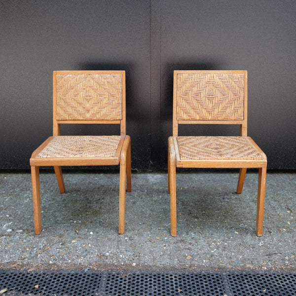 Pretty Wicker Children's Chairs